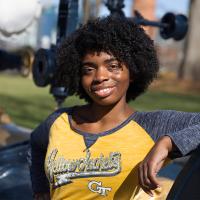 Emerald White on the Georgia Tech campus