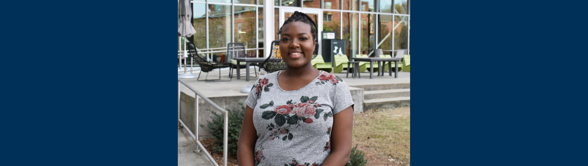 Lovejoy High School valedictorian Antoinette Robinson inspired by Tech's GoSTEAM Program. 