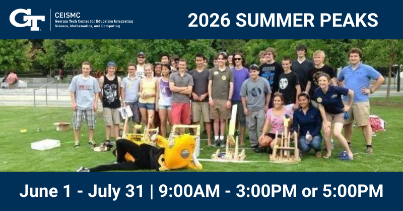 Summer PEAKS Registration