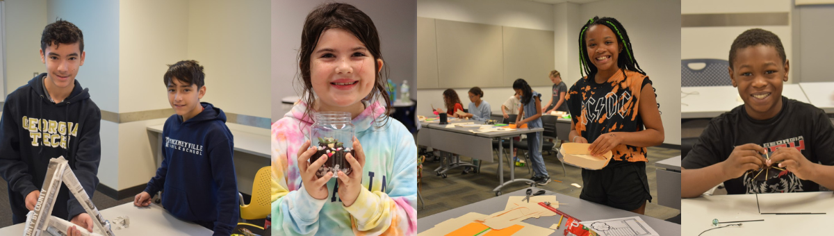 This summer programming on the Atlanta and Savannah campuses is for elementary, middle and high school students, starting in June.